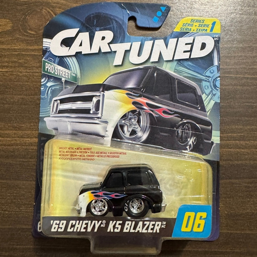 NEW Car Tuned '69 Chevy K5 Blazer Flamin #06 MGA Series 1 Limited RARE Sealed